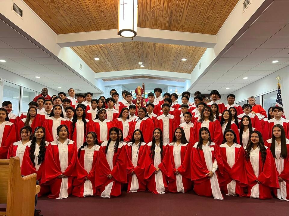 OKEECHOBEE --  Sacred Heart Catholic Church shared this photo of the church's 2023 Confirmation Class. [Photo courtesy Sacred Heart Catholic Church]